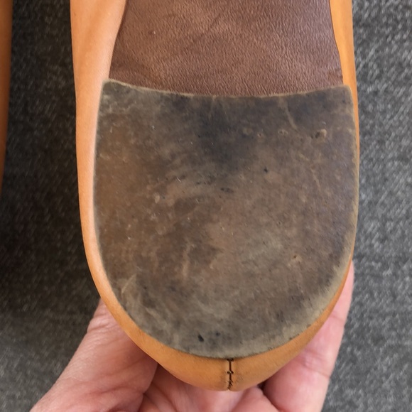 J. CREW - Made in Italy Leather Flats w/Bow - Picture 11 of 11